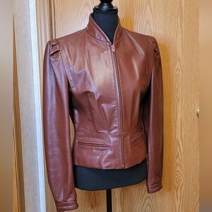 Vintage Bermans Leather Jacket